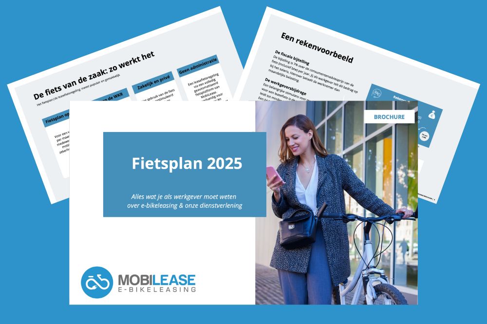 Fietsplan Brochure MobiLease E-bike leasen van MobiLease